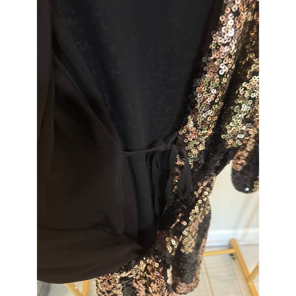 NWT Buddy Love Sequin Wrap Vegas/Party Dress S - Picture 6 of 8